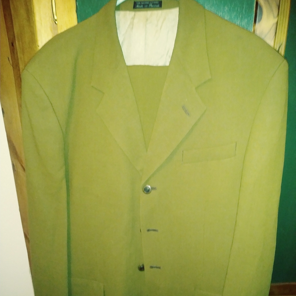 🚘Claudio Morelli Classic Dress Suit Handmade Of The Finest 100% Wool Imported. - Picture 1 of 6